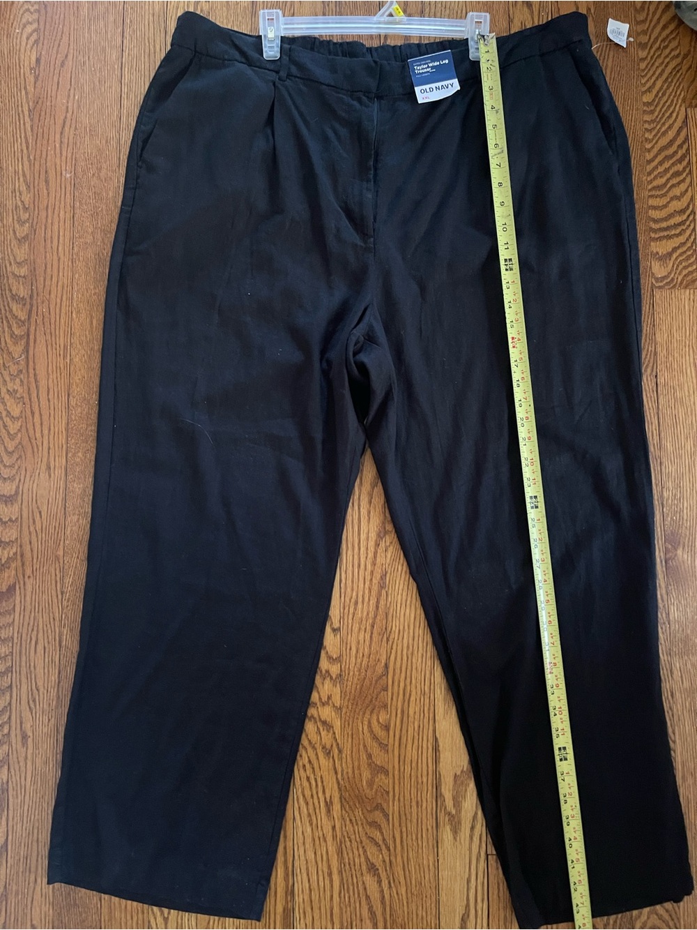 Old Navy Women’s linen pants trouser leg fit